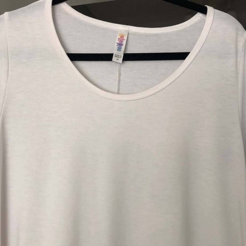 True white LuLaRoe perfect T